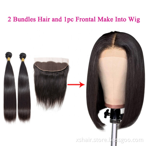 Factory Price Bob Style Short Wig Brazilian Lace Front Wig Virgin Human Hair Bob Wigs For Black Women